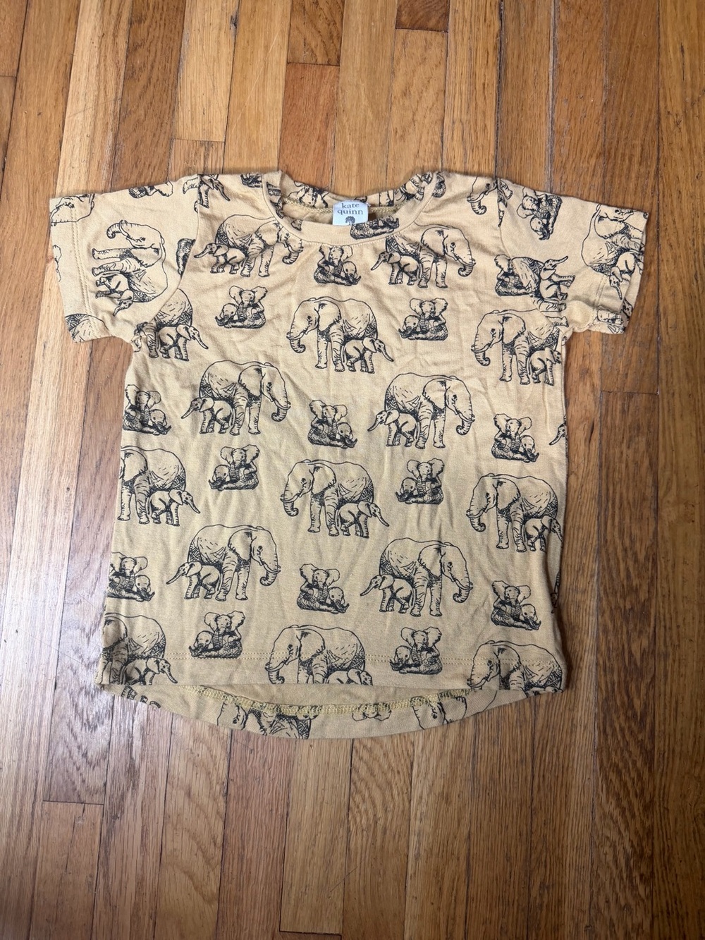 Kate Quinn 2T Bamboo Elephant Tee